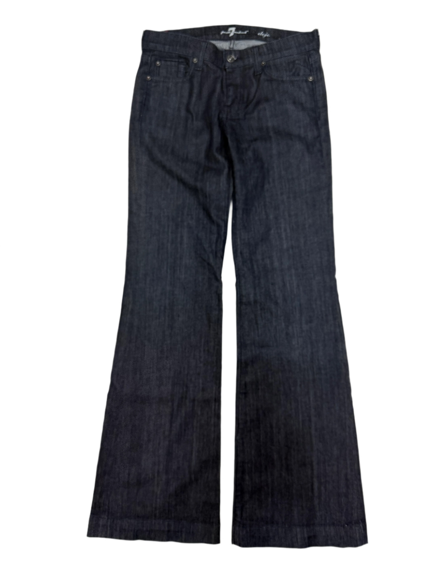 7 For All Mankind Size 27 Length 34.5" Dojo Rhinestones