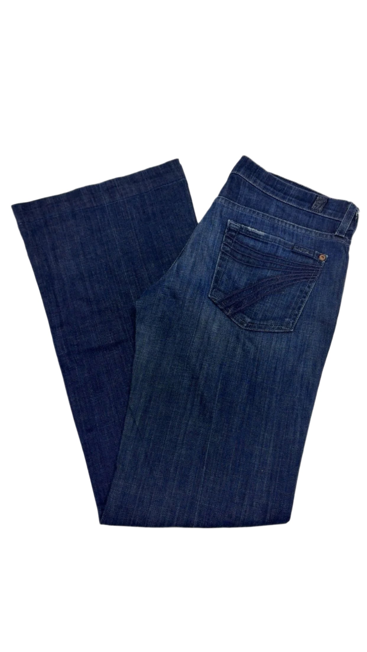 7 For All Mankind Size 28 Length 32" Dojo Navy