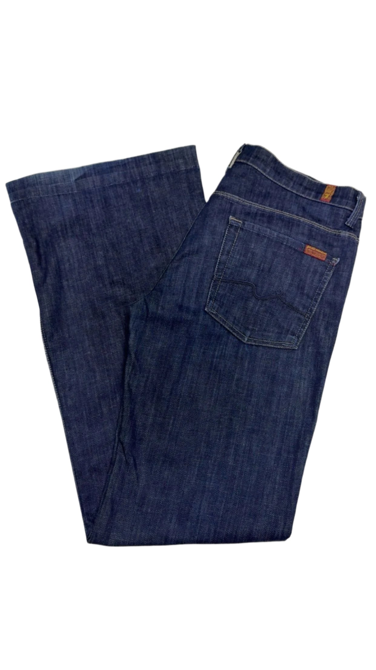 7 For All Mankind Size 31 Length 33.75" Ginger Wide Leg Trouser