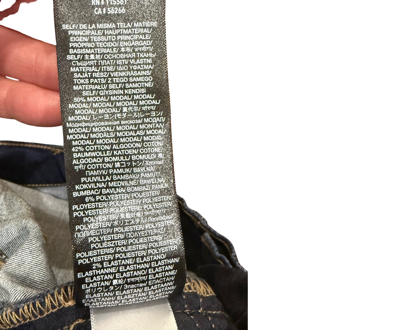 7 For All Mankind Size 24 Length 31.5 Dojo Stretch