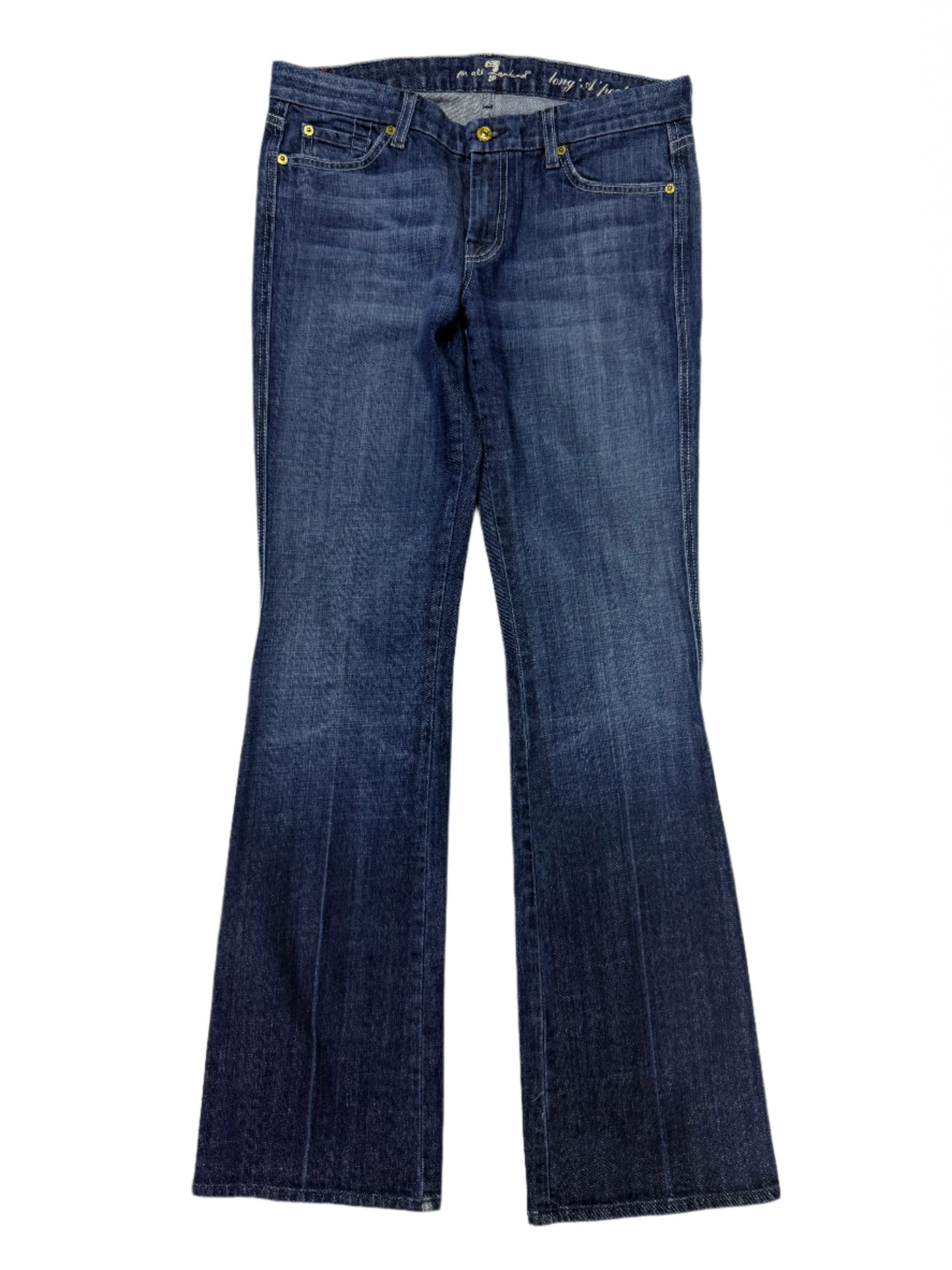 7 For All Mankind Size 30 Length 35" A Pocket Bootcut