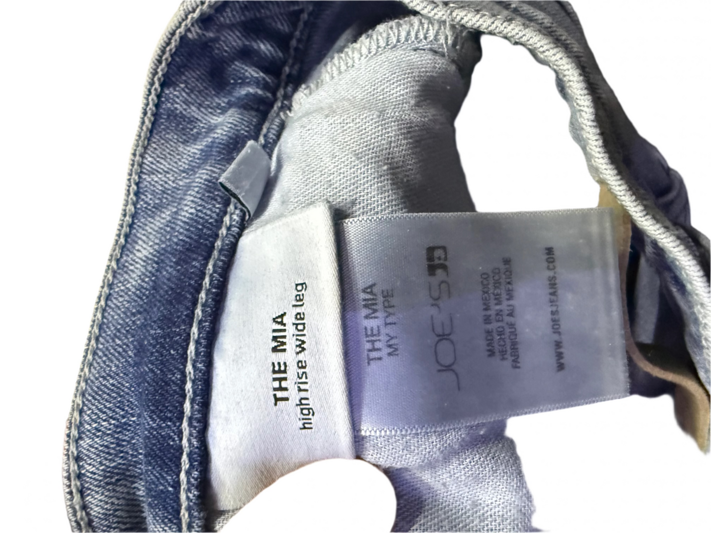 Joes Size 24 Length 32 (with a 4" Cuff) The Mia High Rise Wide Leg