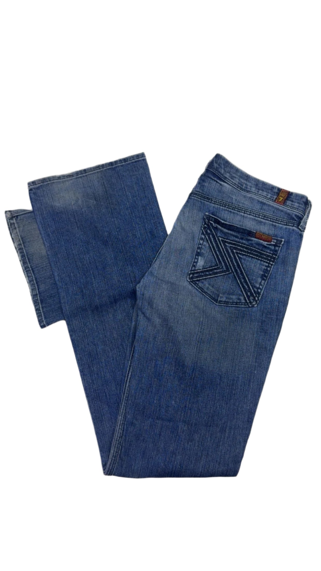 7 For All Mankind Size 30 Length 34" Flynt Bootcut