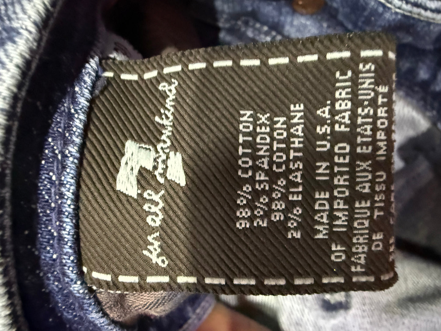 7 For All Mankind Size 30 Length 34" Flynt Bootcut