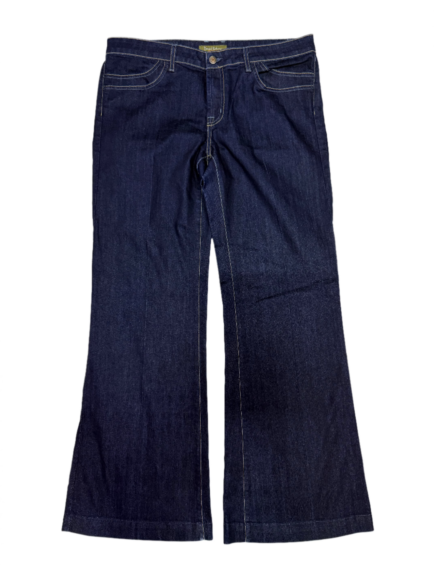David Kahn Size 31 Length 34" Wide Leg Trouser Very Pretty
