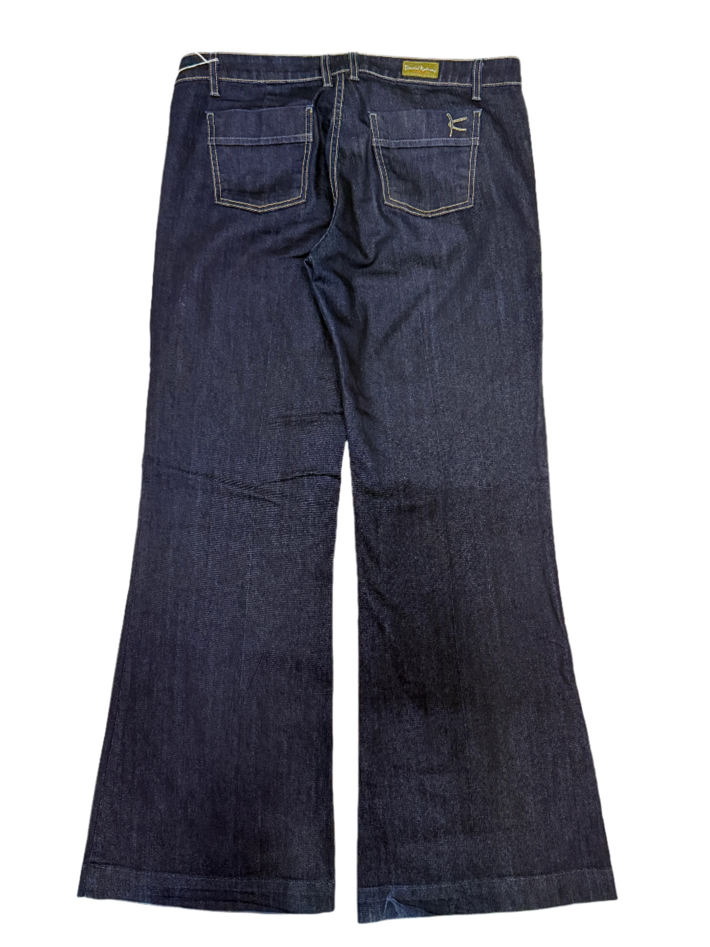 David Kahn Size 31 Length 34" Wide Leg Trouser Very Pretty