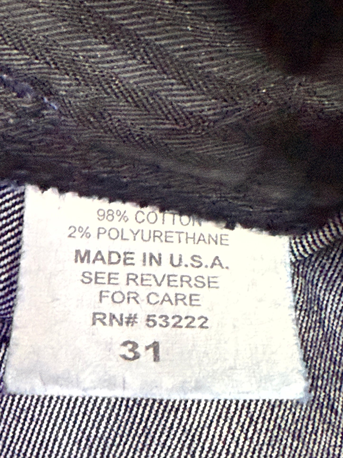 David Kahn Size 31 Length 34" Wide Leg Trouser Very Pretty
