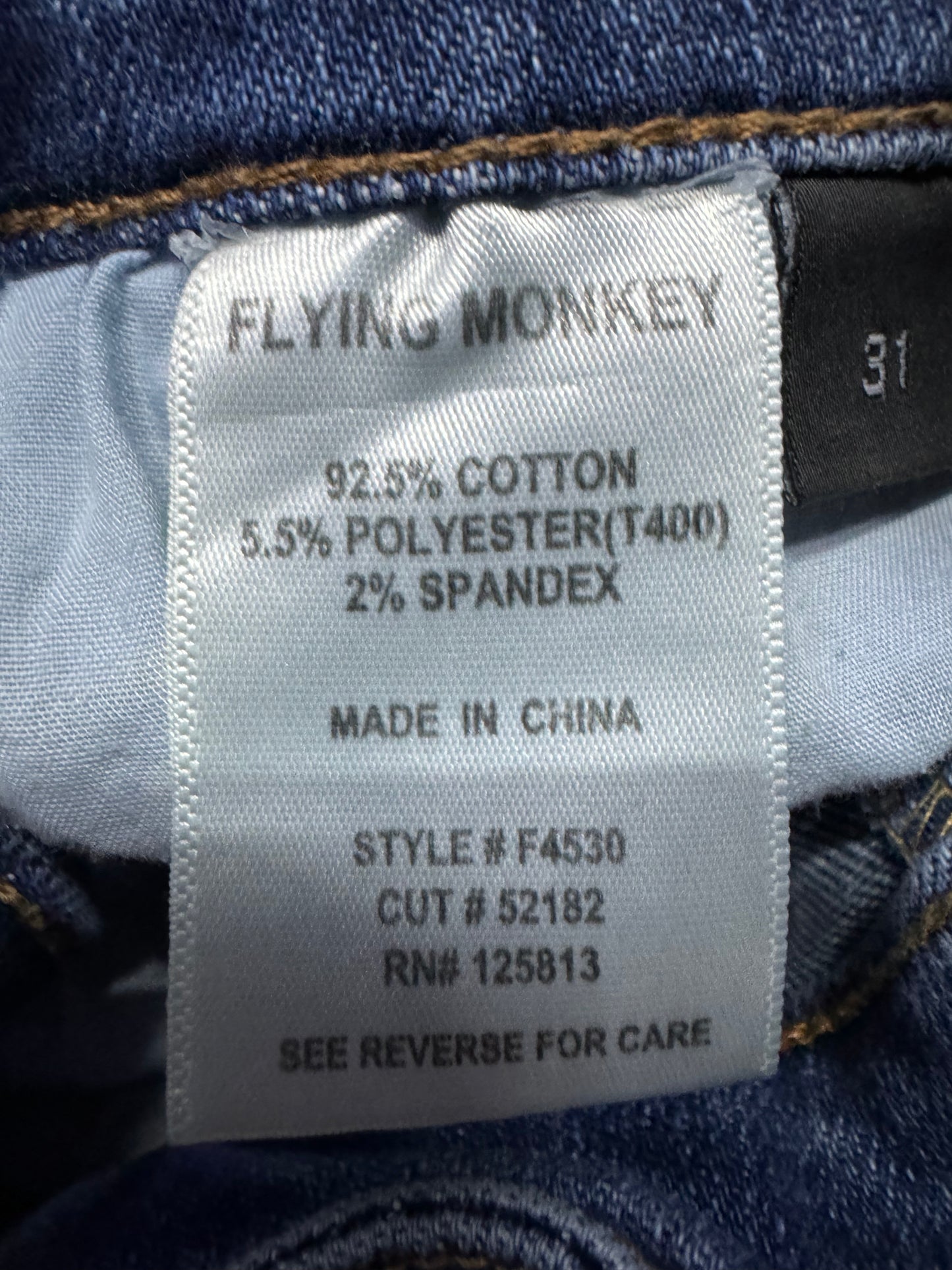 Flying Monkey Size 31 Length 33"