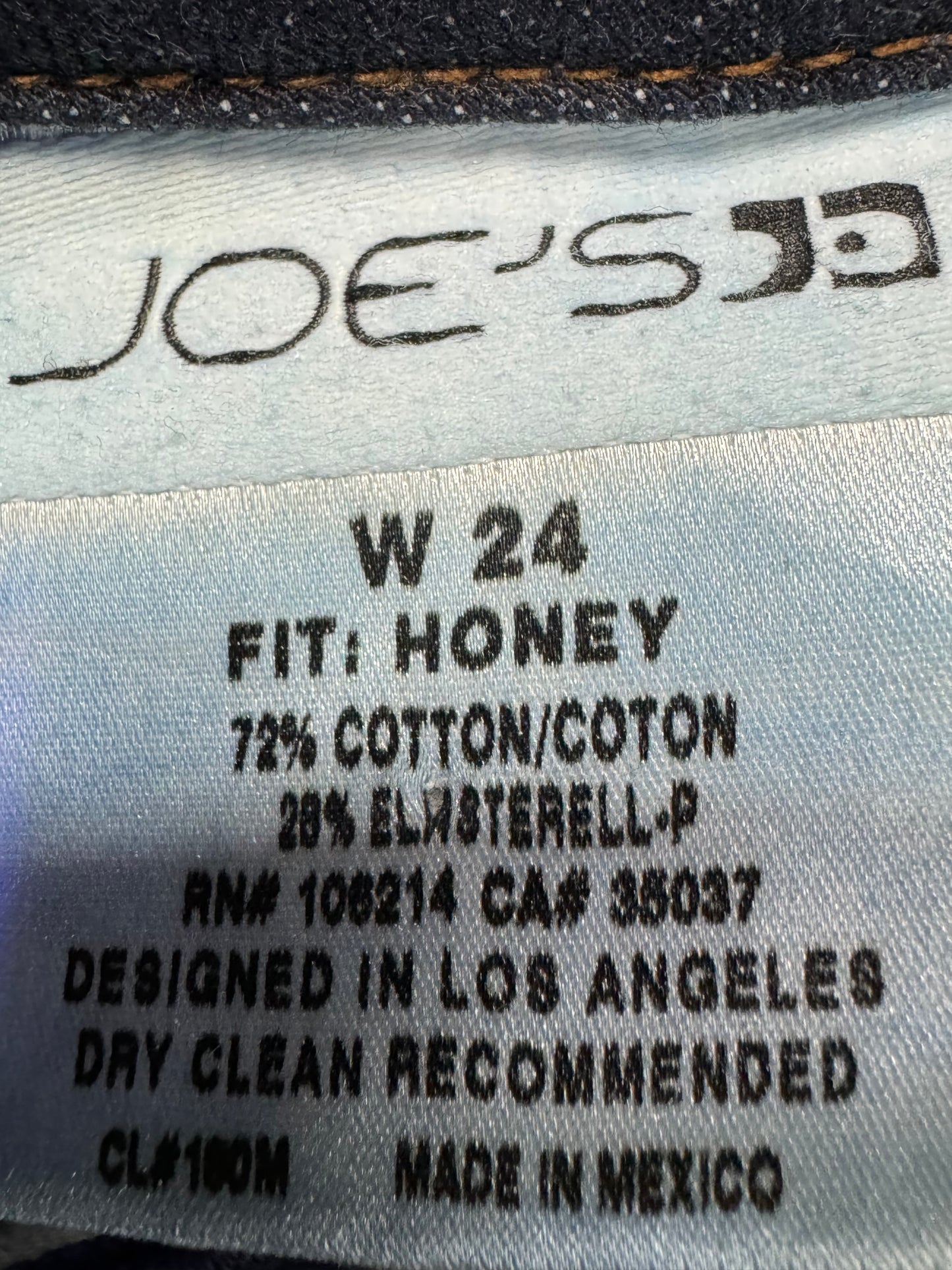 Joes Size 24 Length 31 Honey