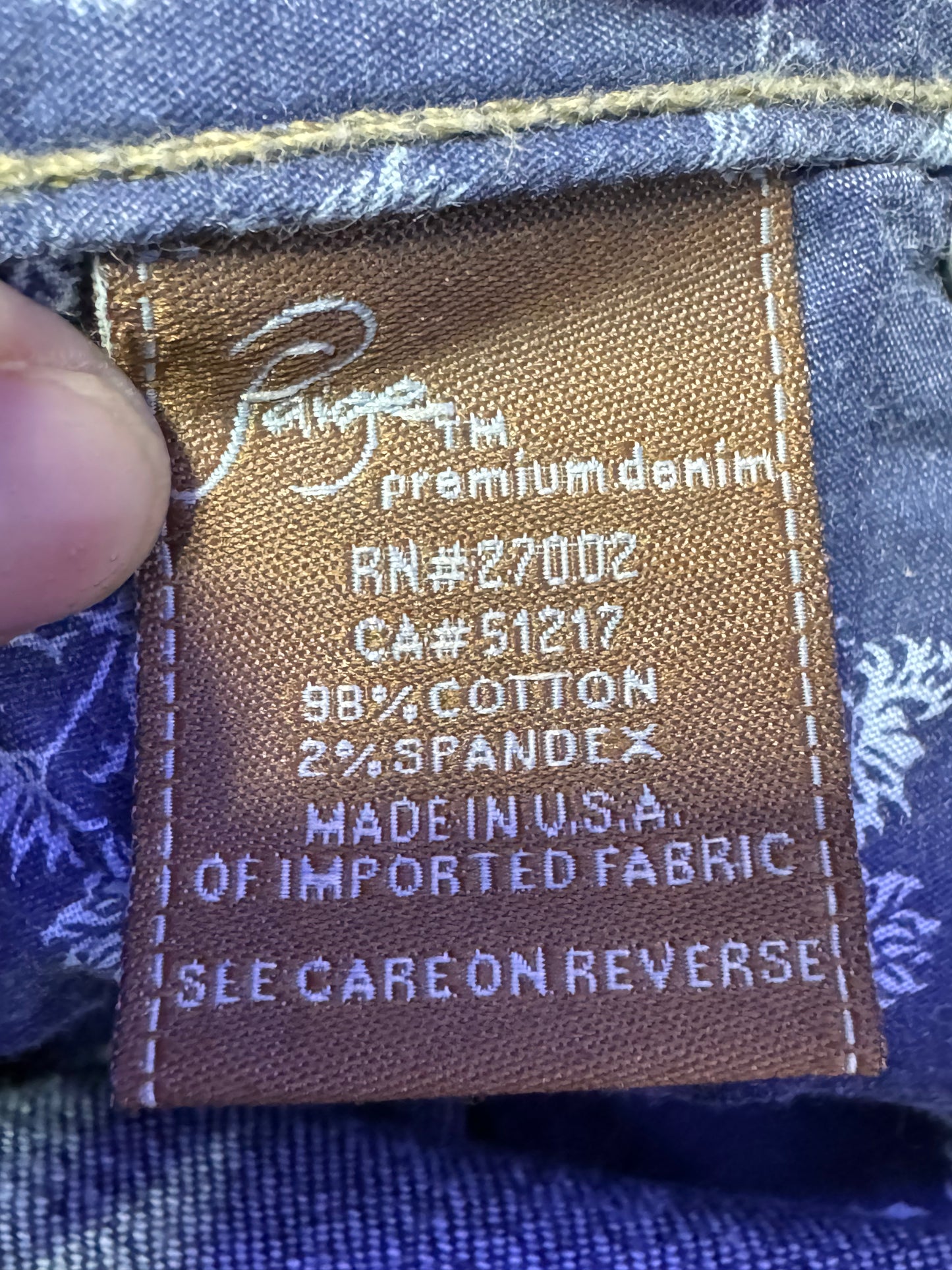 Paige Size 24 Length 33.5"