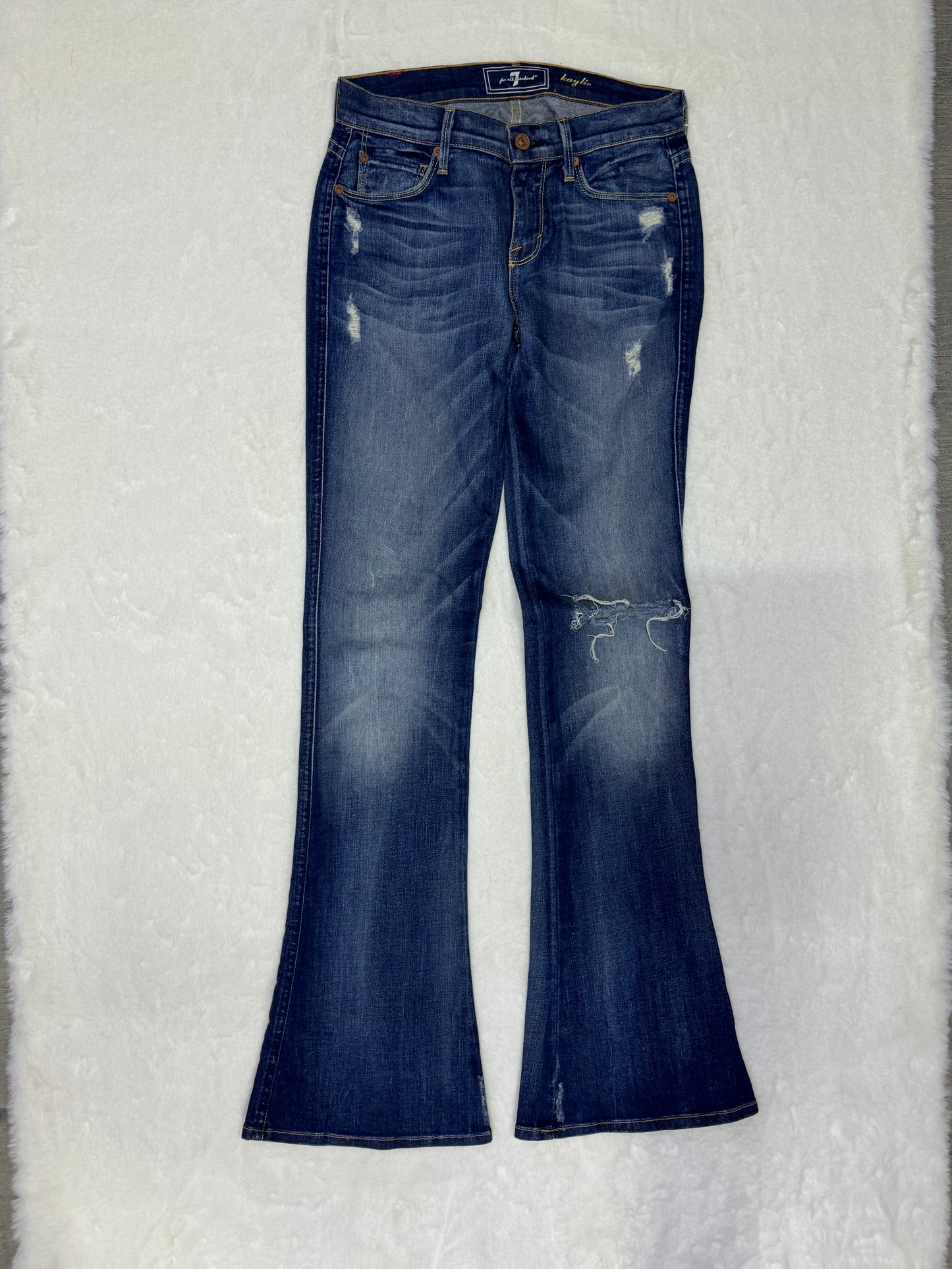 7 For All Mankind Size 25 Length 33.5"