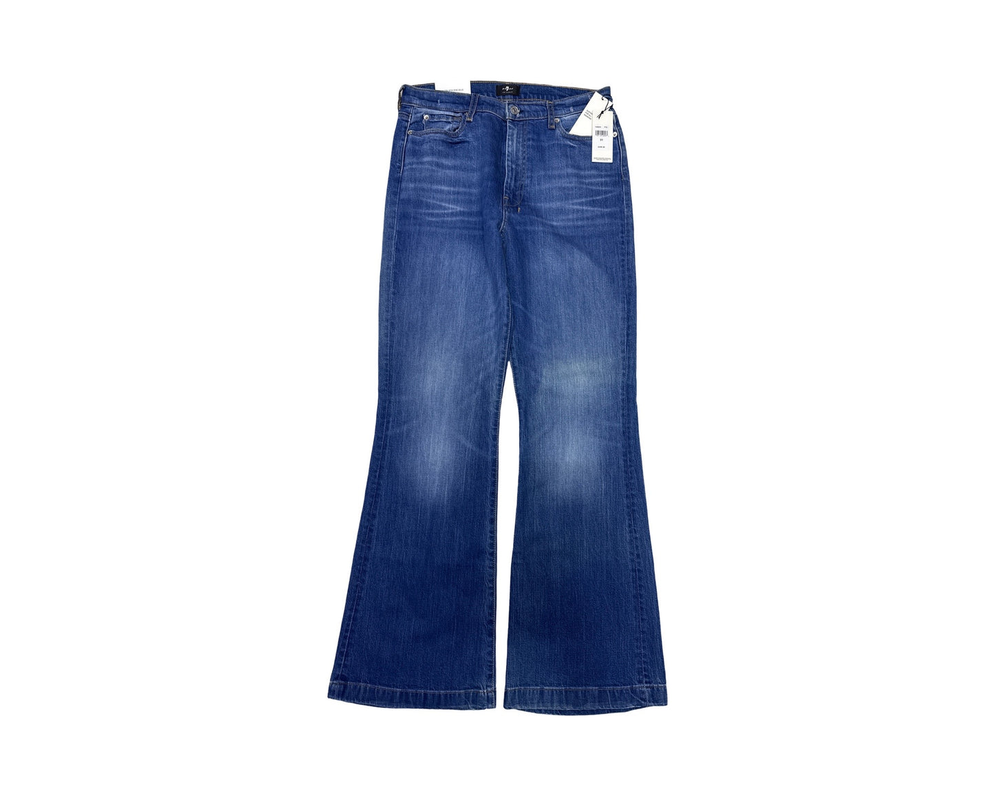 7 For All Mankind Size 31 Length 34.5" Ultra High Rise Dojo NWT
