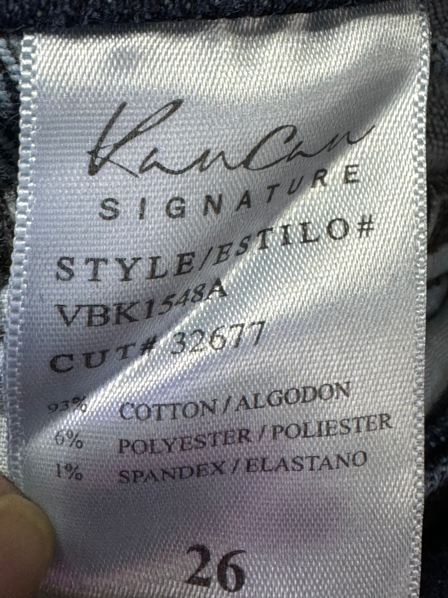 Kan Can Size 26 Skinny