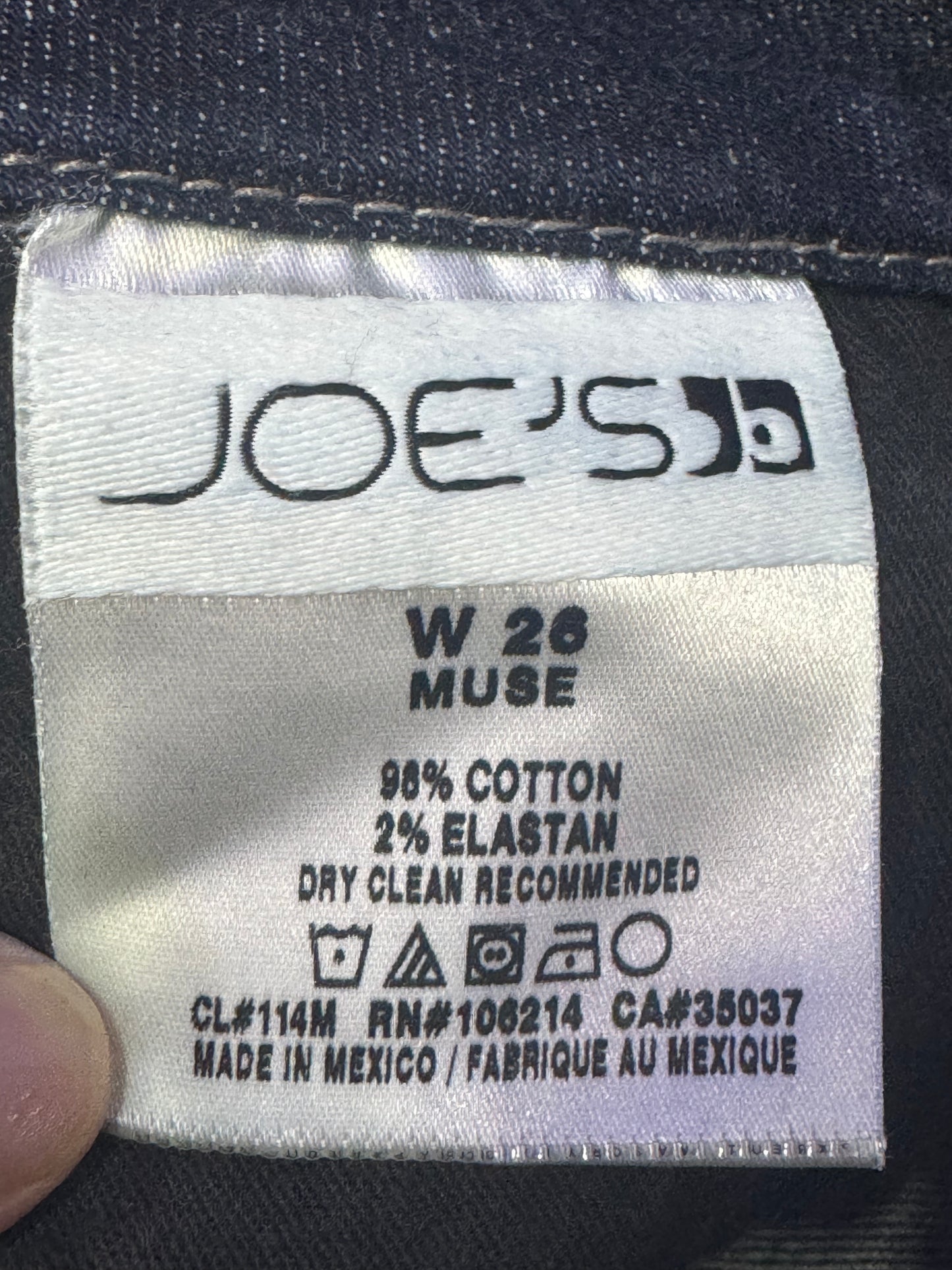 Joes Jeans Size 26 Length 31" Muse
