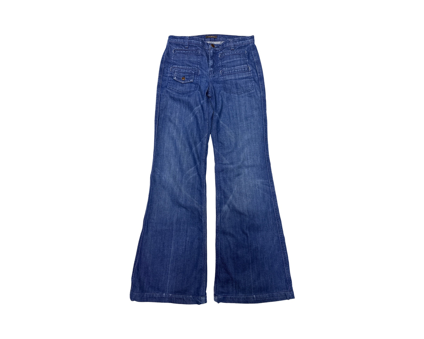7 For All Mankind Size 27 Length 31.5" Wide Leg Trouser