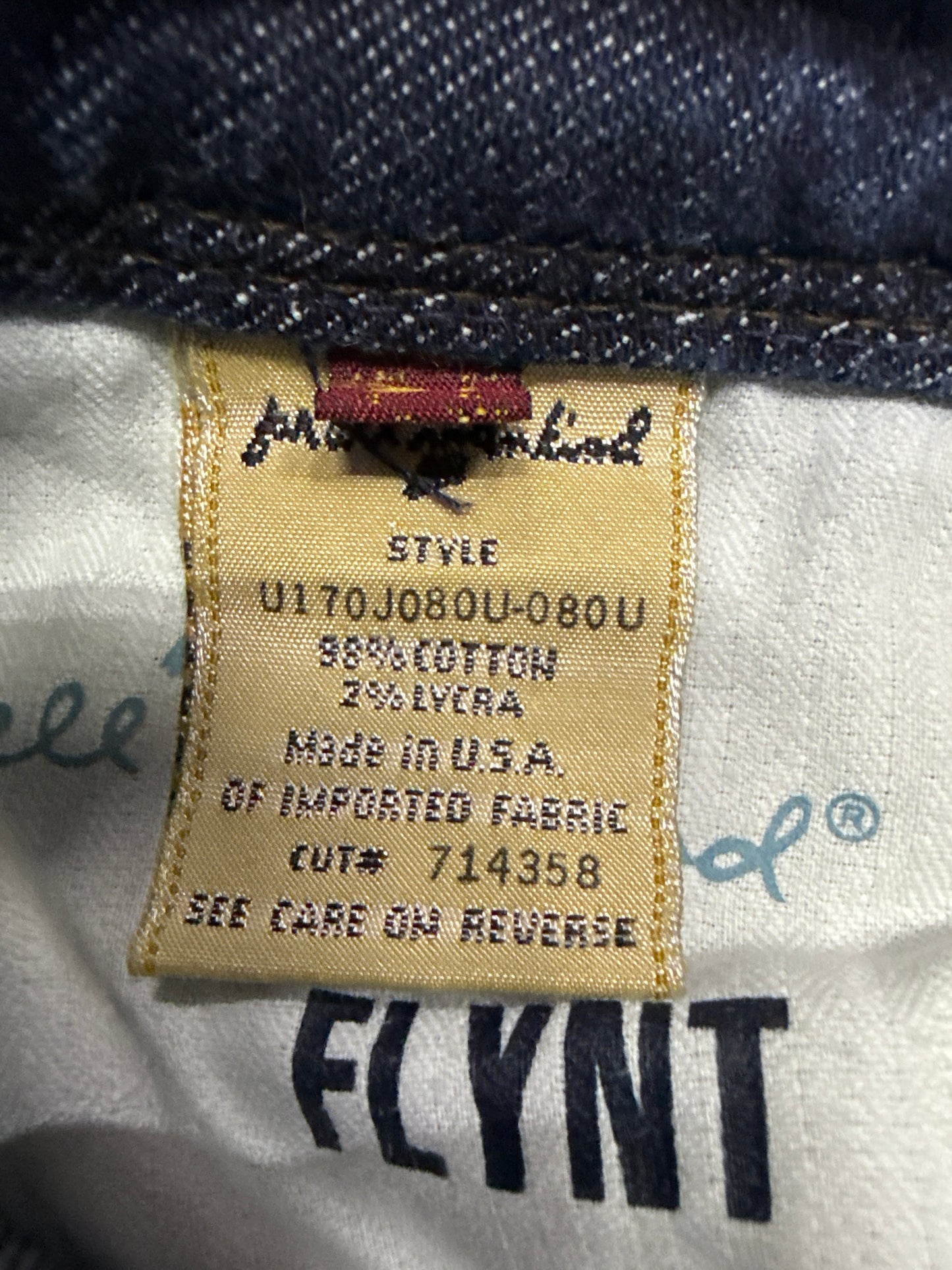 7 For All Mankind Size 31 Length 33.5" Flynt Bootcut