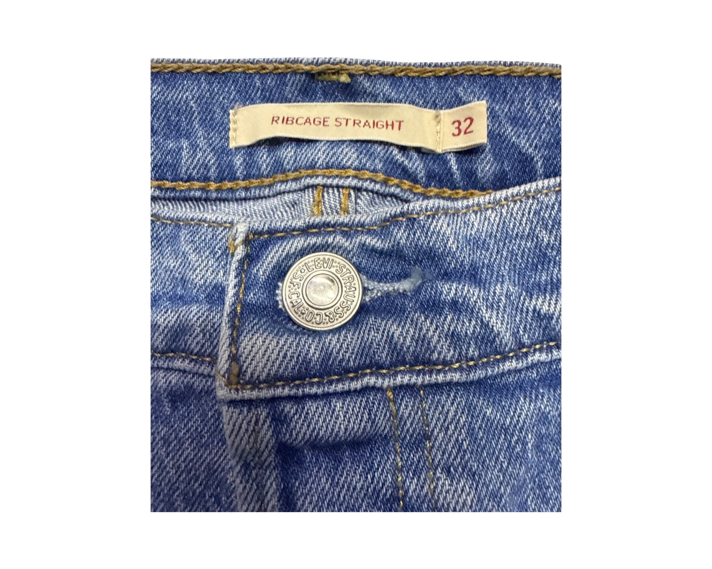 Levi's Size 32 Length 31.5 Ribcage Straight