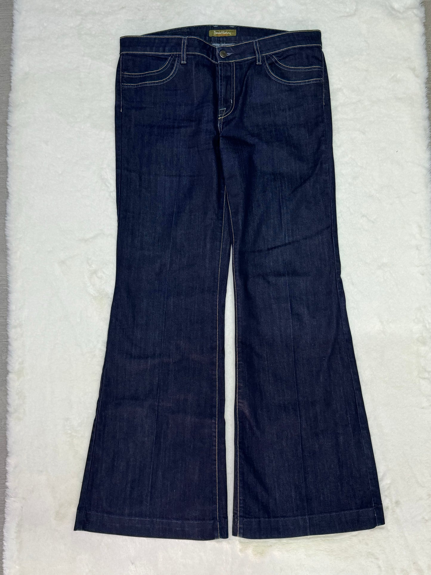David Kahn Size 31 Length 34" Wide Leg Trouser (Beautiful)