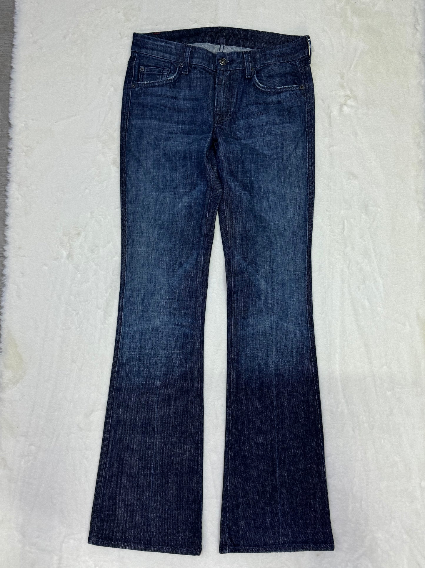 7 For All Mankind Size 28 Length 35.5" A Pocket Bootcut