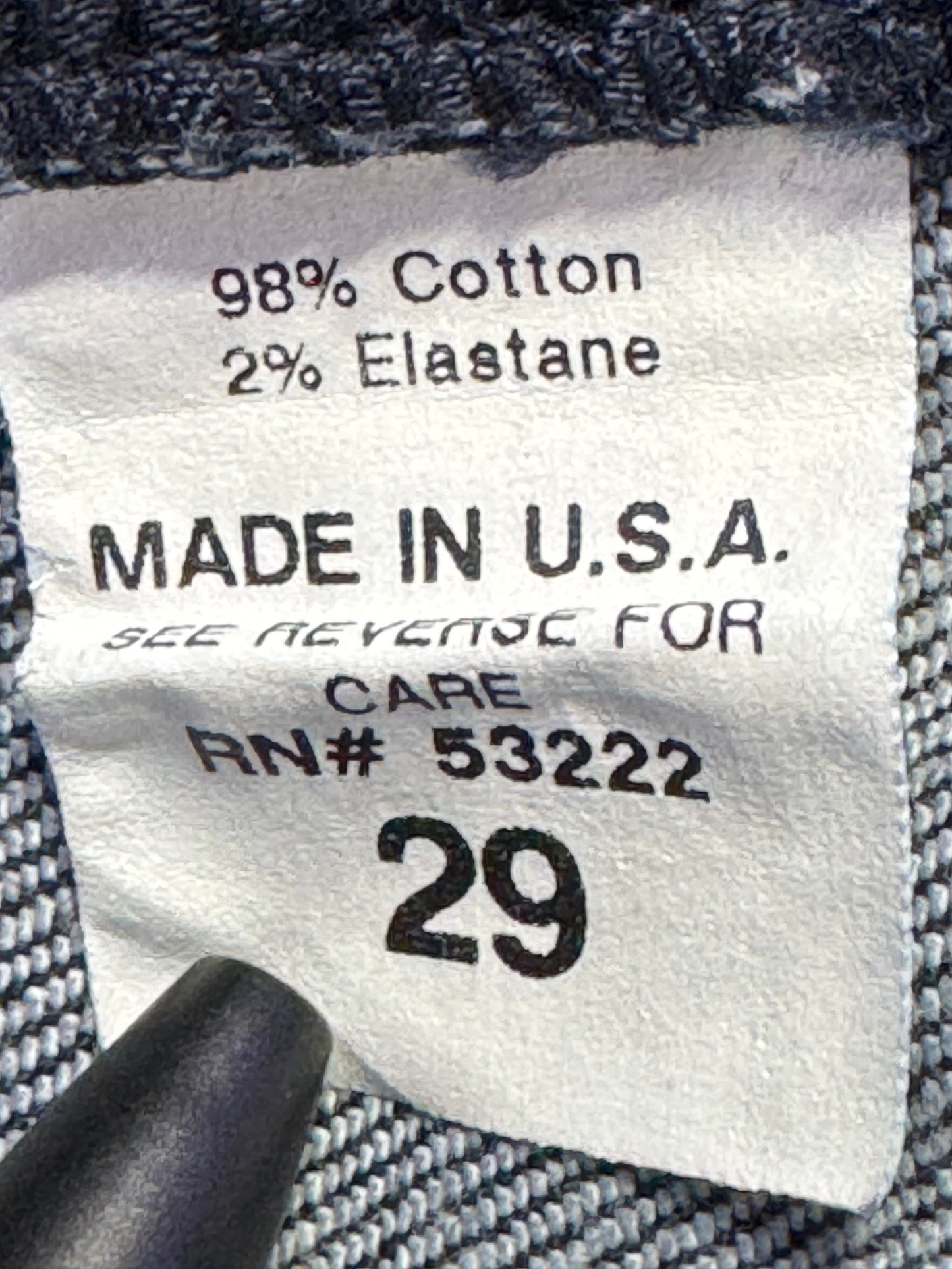 David Kahn Size 29 Length 34.5" Wide Leg Trouser