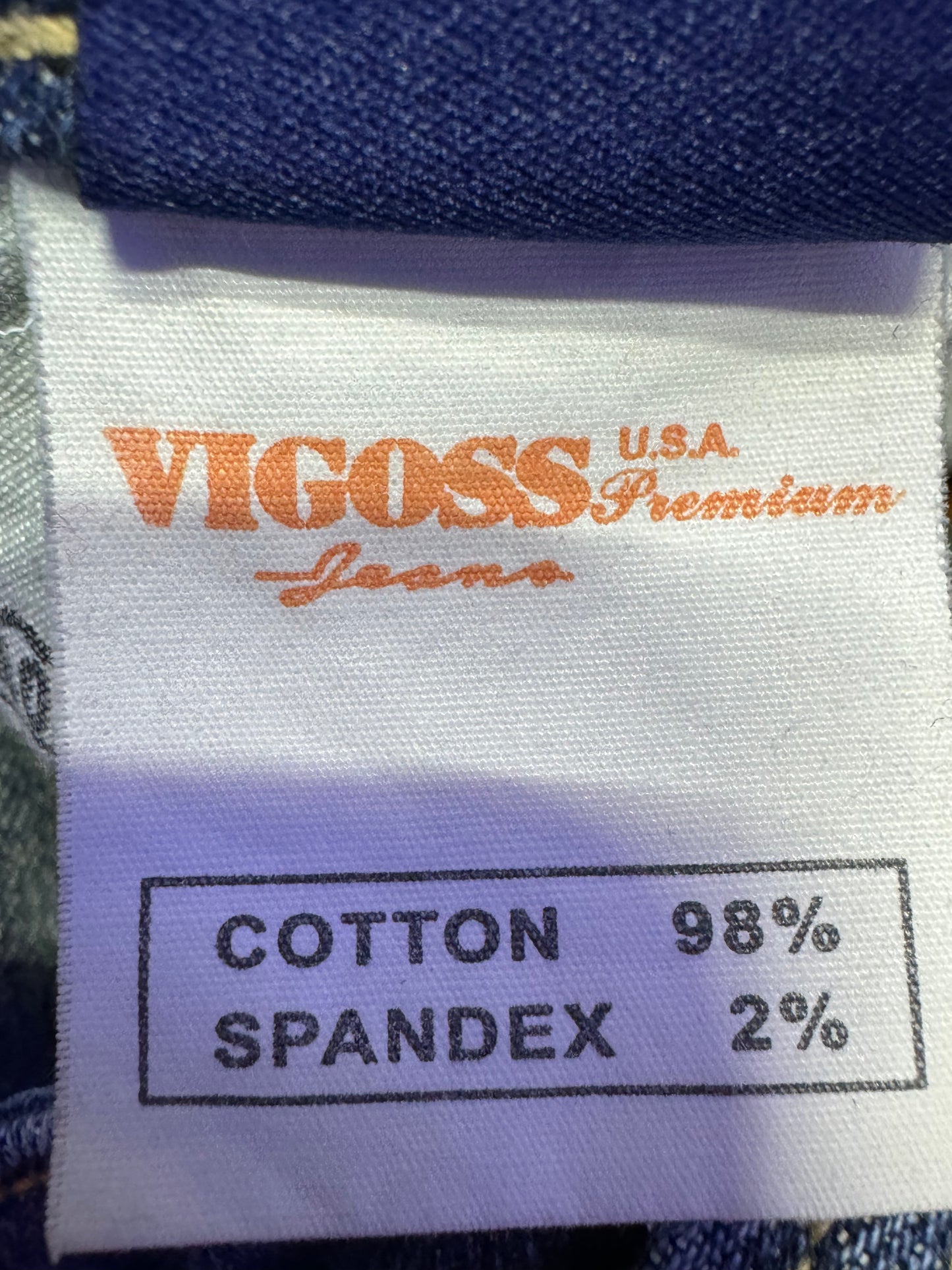 Vigoss Size 29 Length 33"