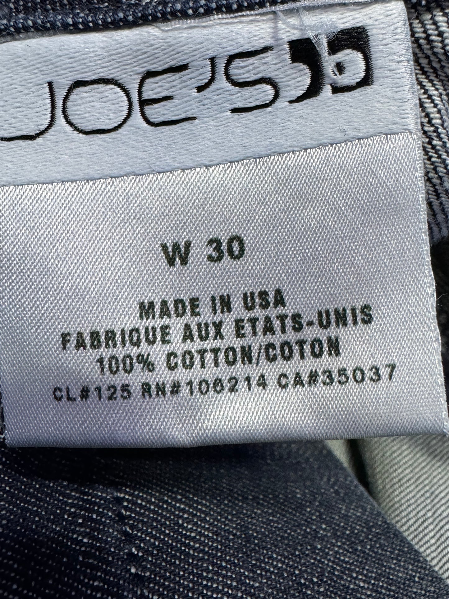 Joes Size 30 Length 34.5" Wide Leg Trouser (Like New)