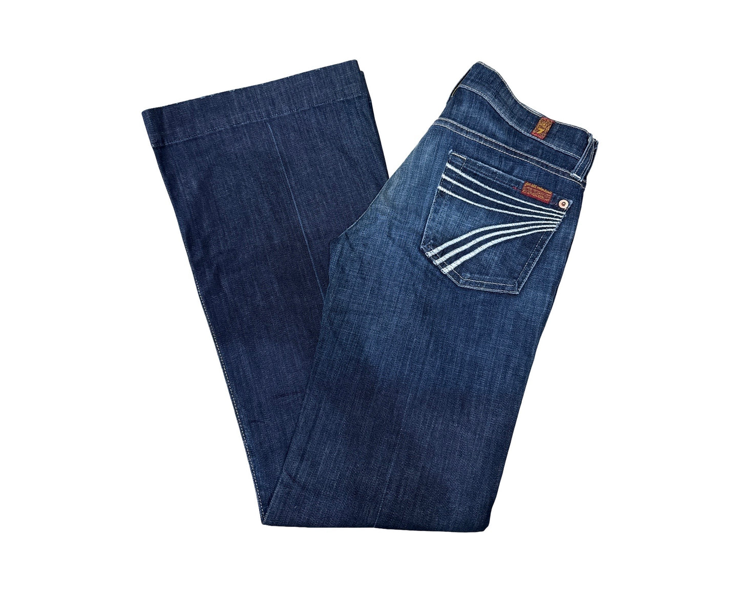 7 For All Mankind Size 24 Length 30" Dojo Flip Flop