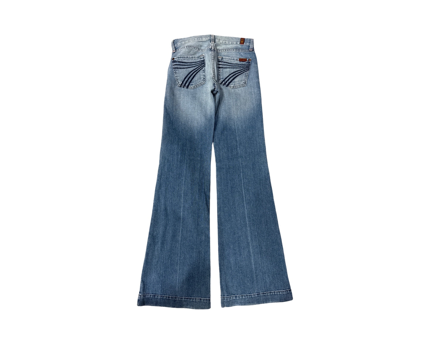 7 For All Mankind Size 24 Length 33" Dojo Light