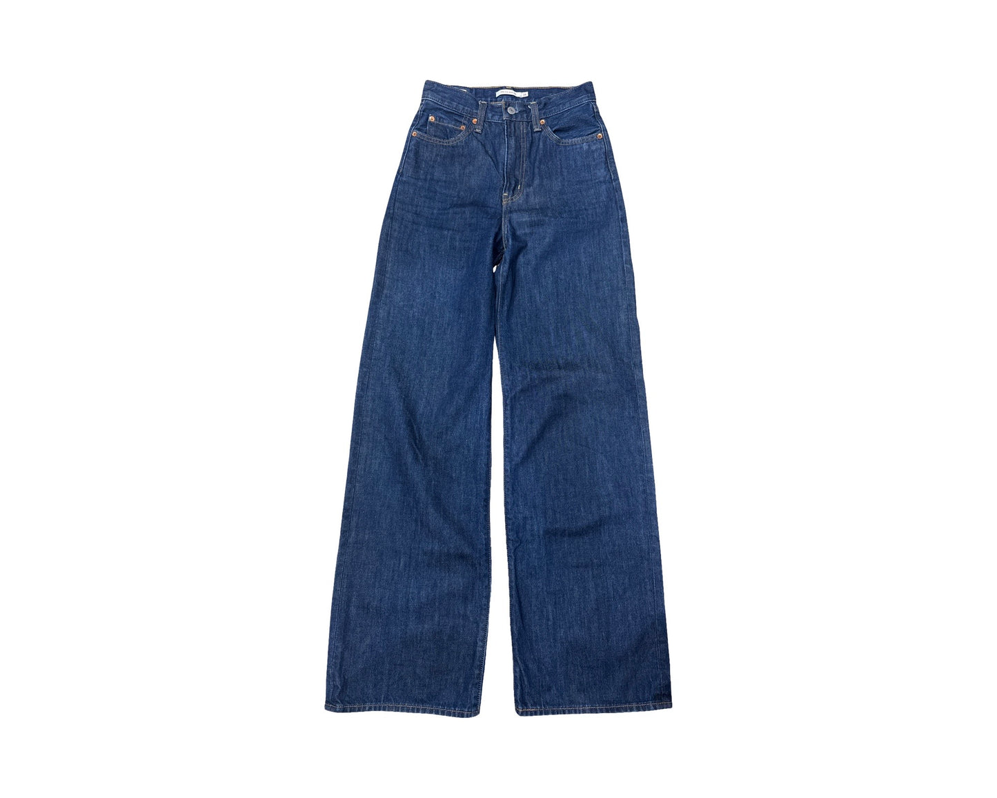 7 For All Mankind Size 26 Length 32.5" Rib Cage Wide Leg
