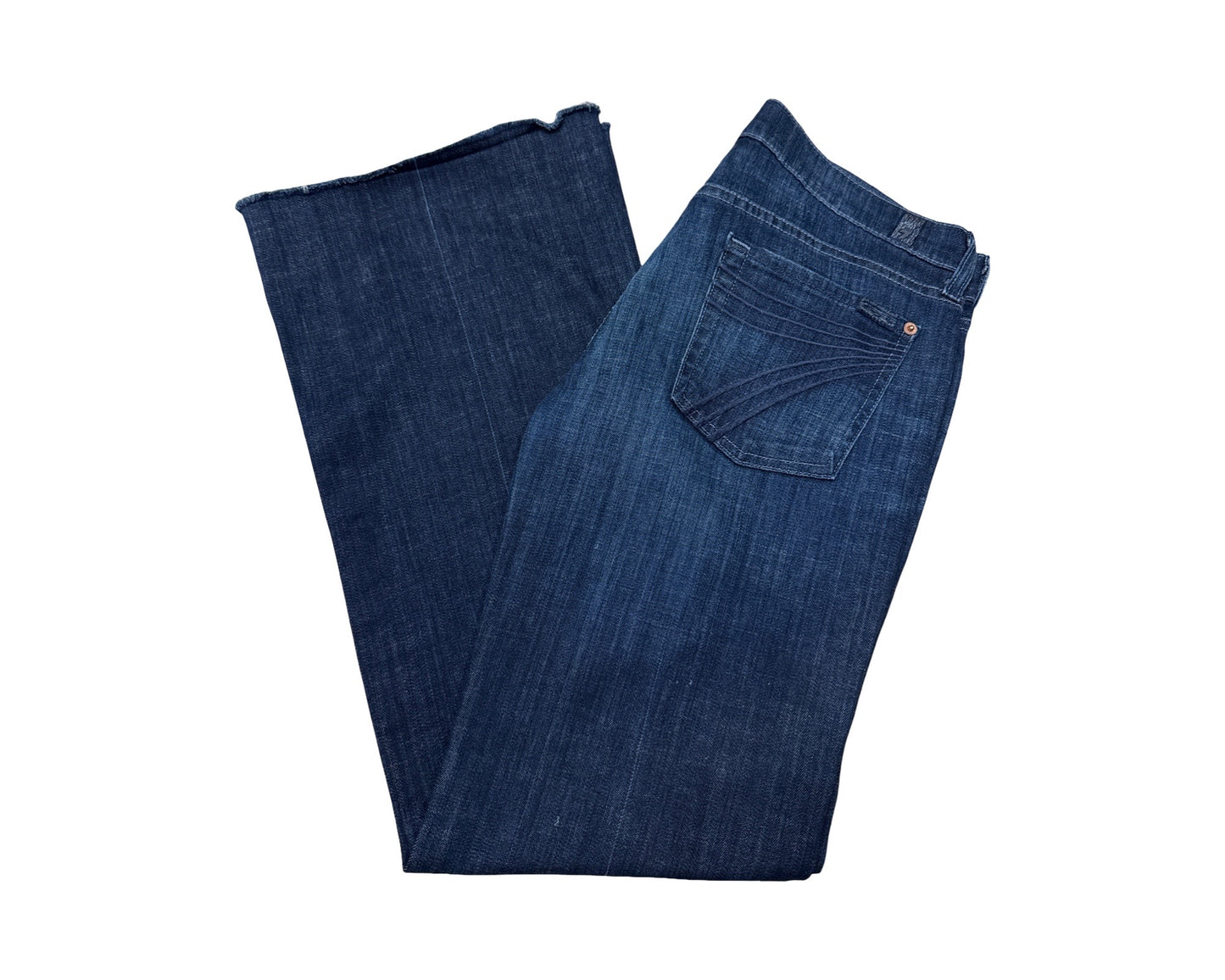 7 For All Mankind Size 30 Length 30.5" Dojo Frayed Hem