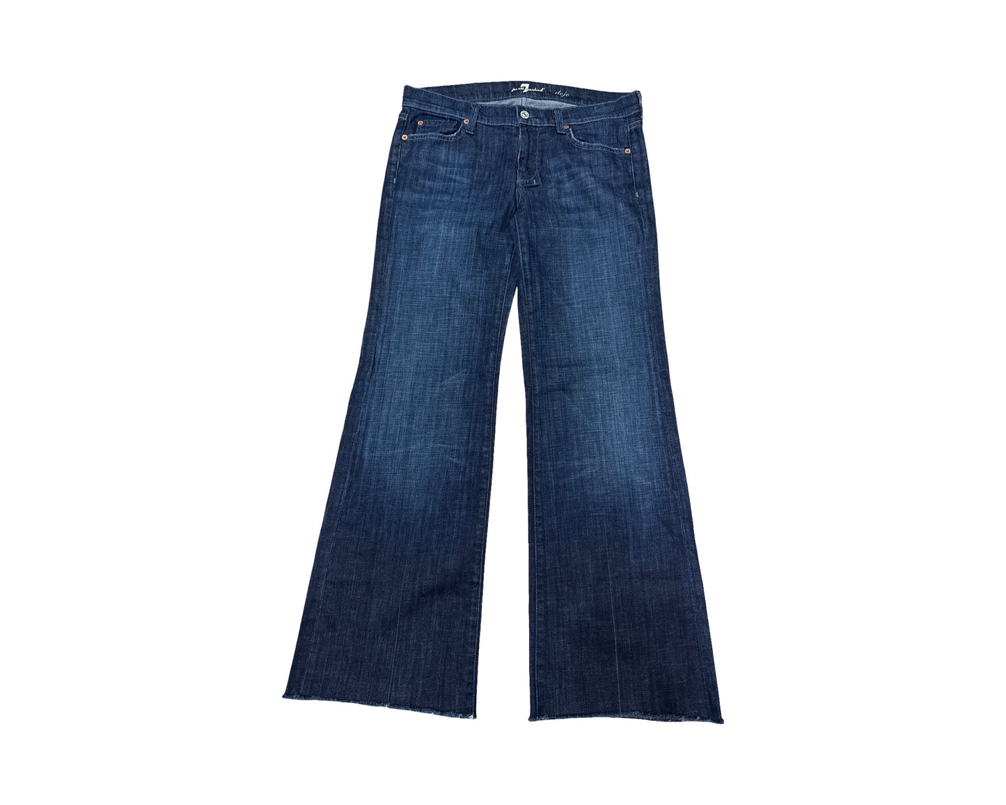 7 For All Mankind Size 30 Length 30.5" Dojo Frayed Hem