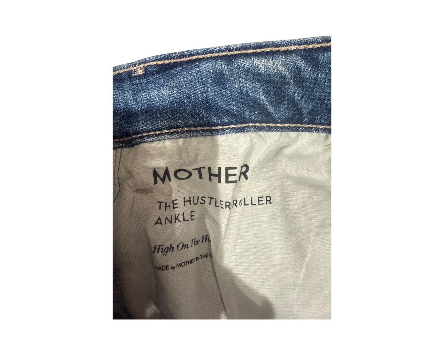 Mothers Size 31 Length 27.5" The Hustler Roller Ankle