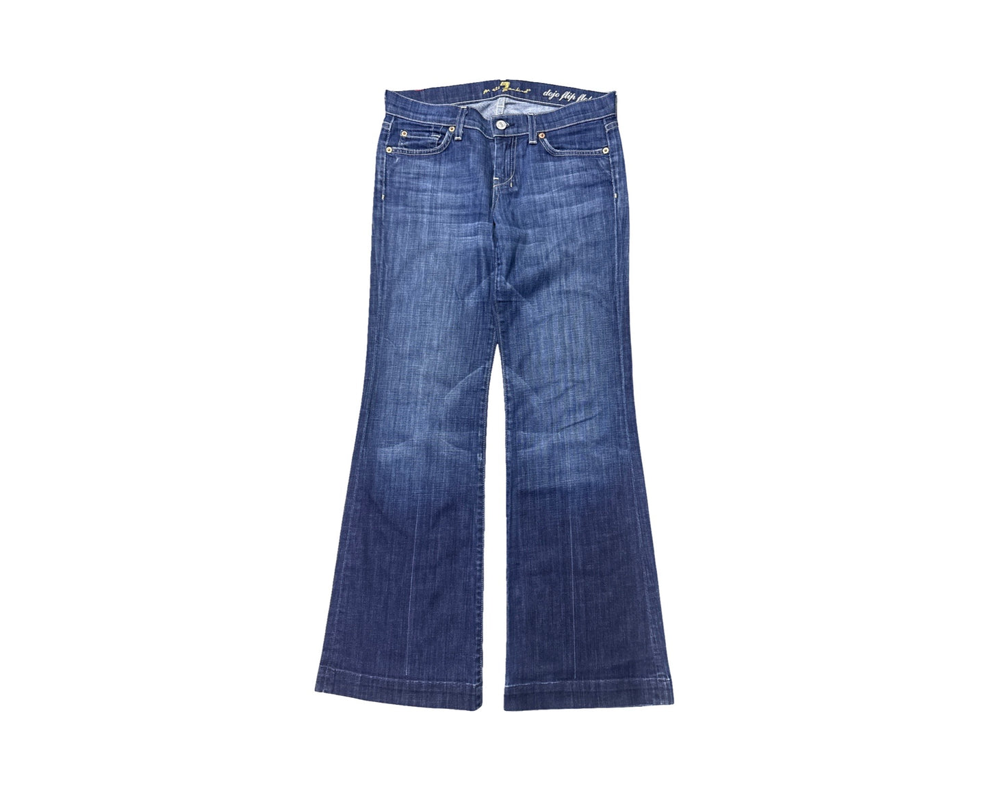 7 For All Mankind Size 26 Length 31 Dojo White