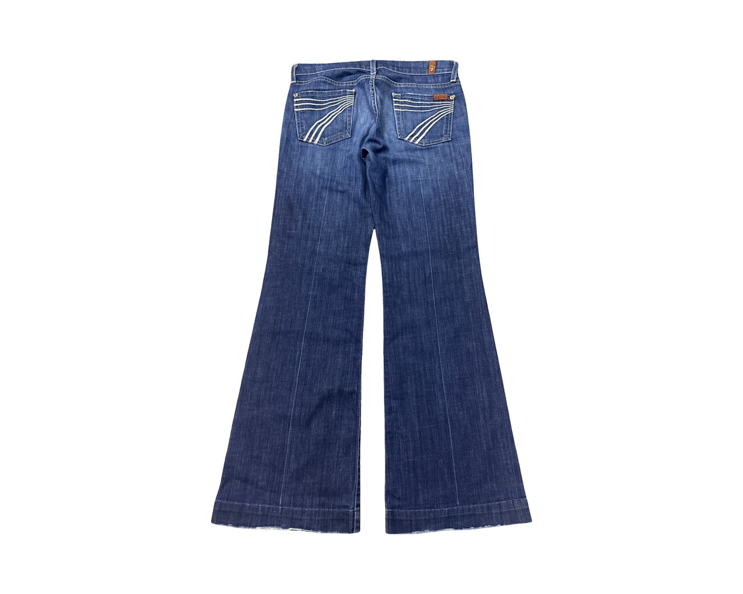 7 For All Mankind Size 26 Length 31 Dojo White
