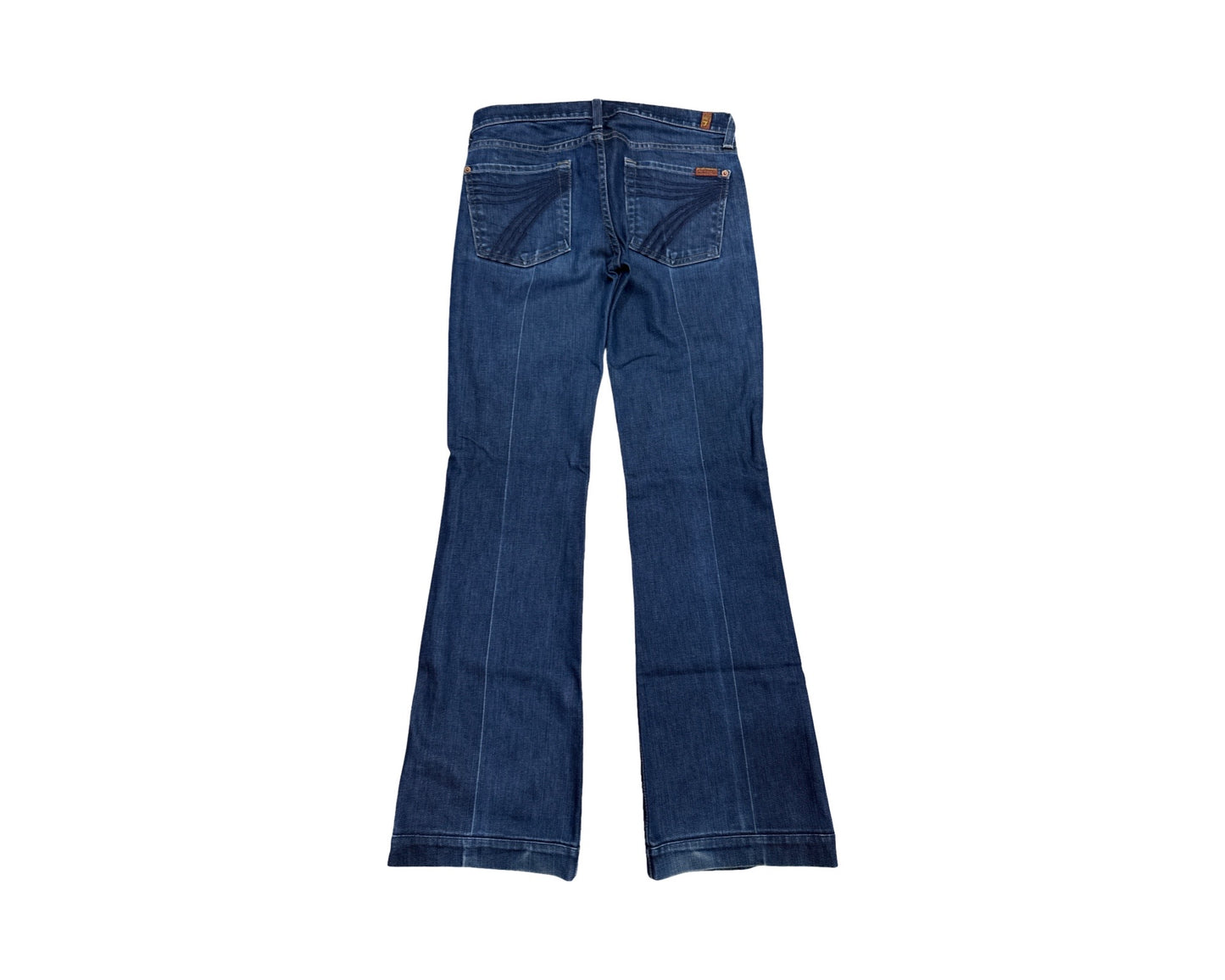 7 For All Mankind Size 27 Length 32" Dojo (has been taken in fits like bootcut)