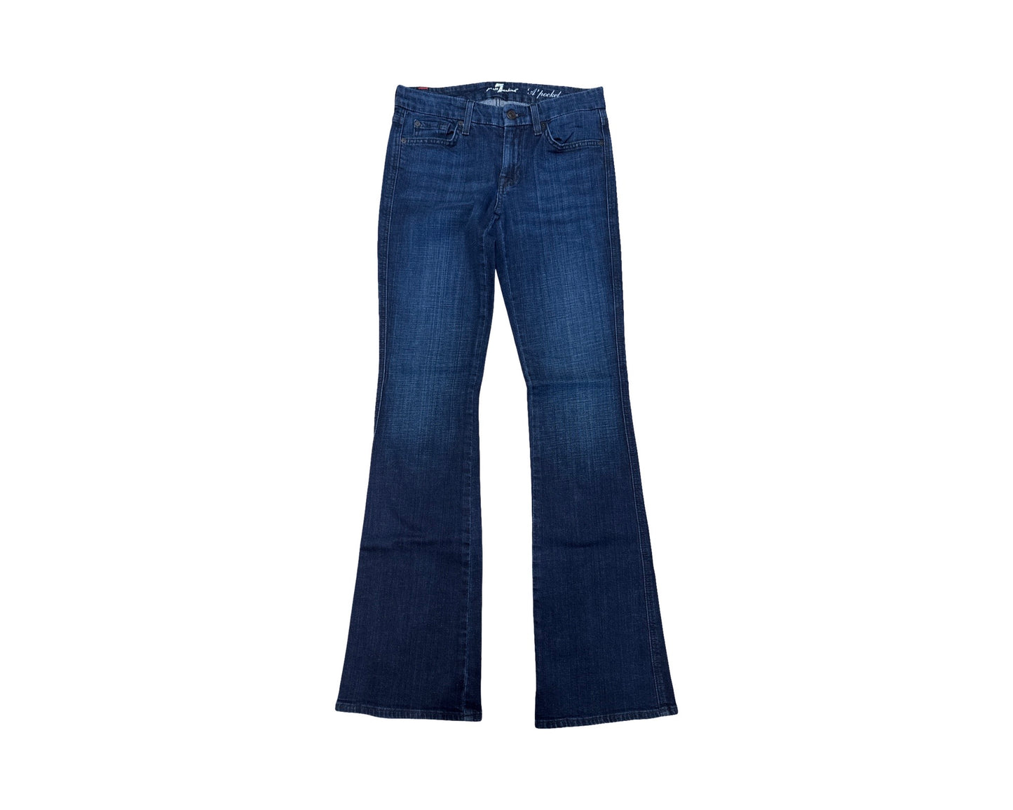 7 For All Mankind Sie 27 Length 33.5" A Pocket Pink