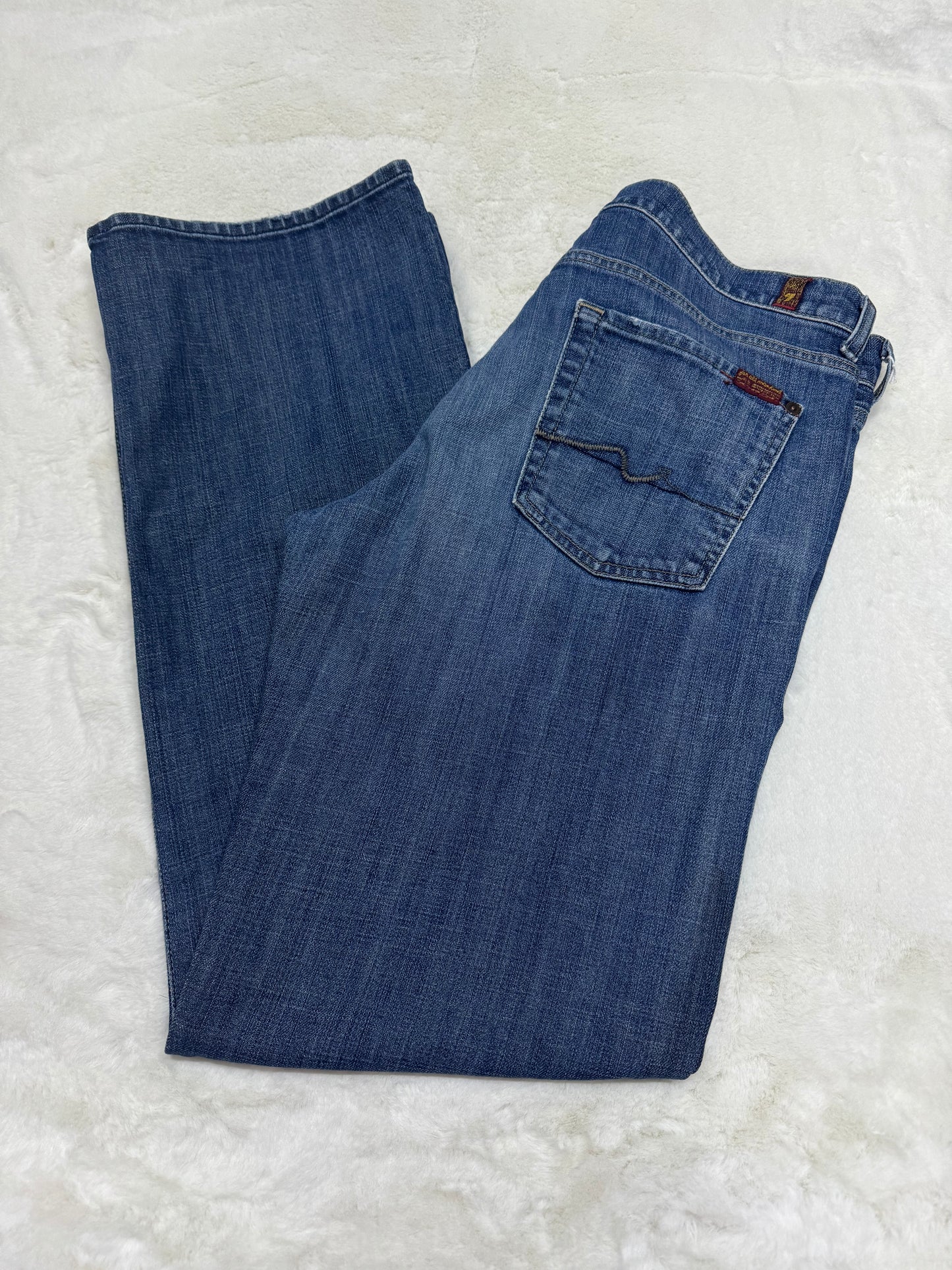 7 For All Mankind Size 34 Length 34" Relaxed Bootcut