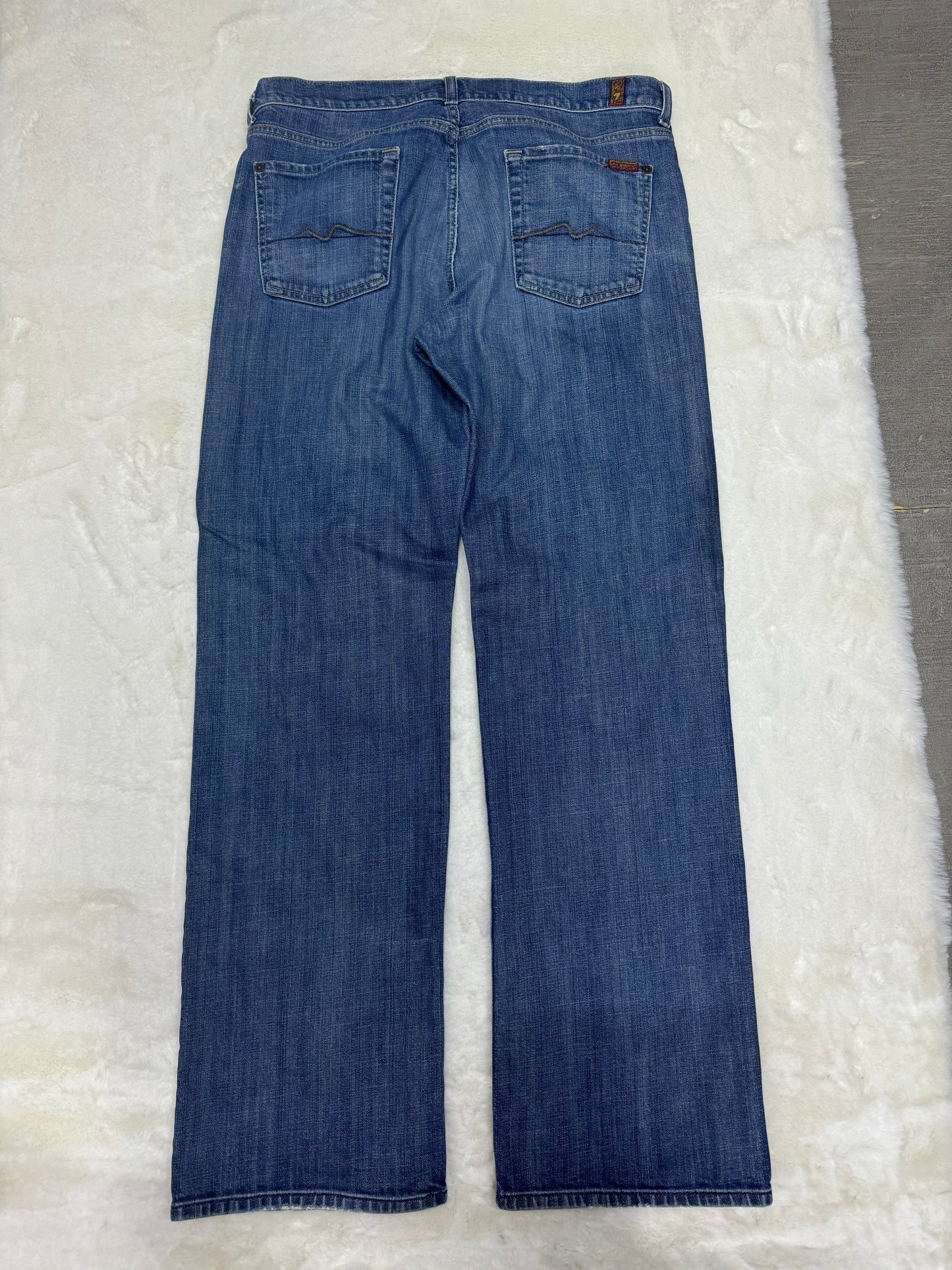 7 For All Mankind Size 34 Length 34" Relaxed Bootcut