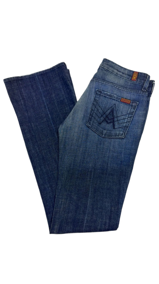 7 For All Mankind Size 28 Length 35.5" A Pocket Bootcut