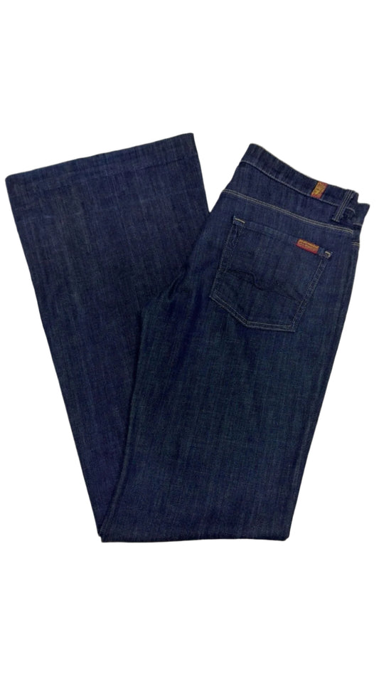 7 For All Mankind Size 30 Length 36" Ginger Wide Leg Trouser (2)