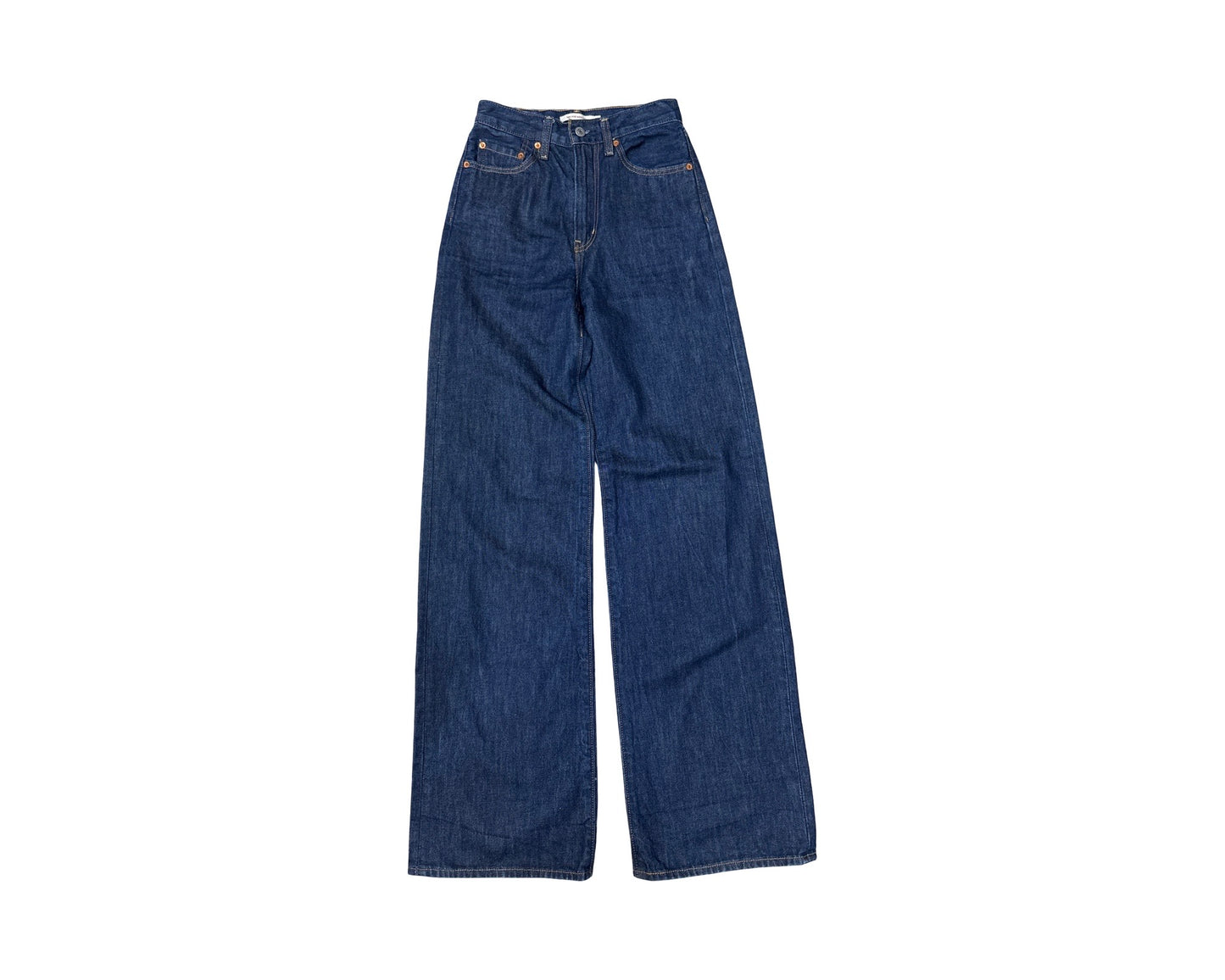 Levi Size 25 Length 33.5 Rib Cage Wide Leg