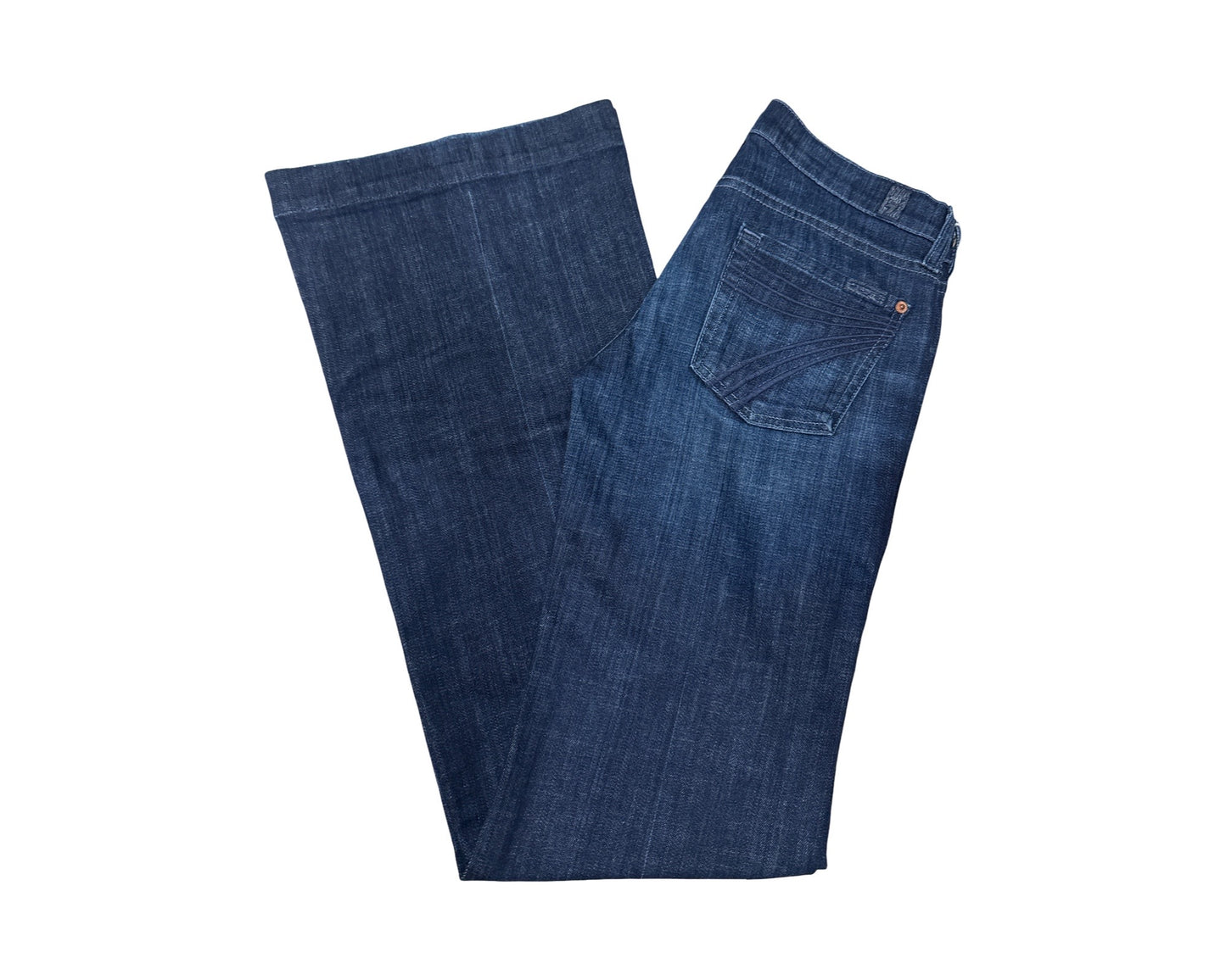 7 For All Mankind Size 26 Length 34 Dojo Rise 8"