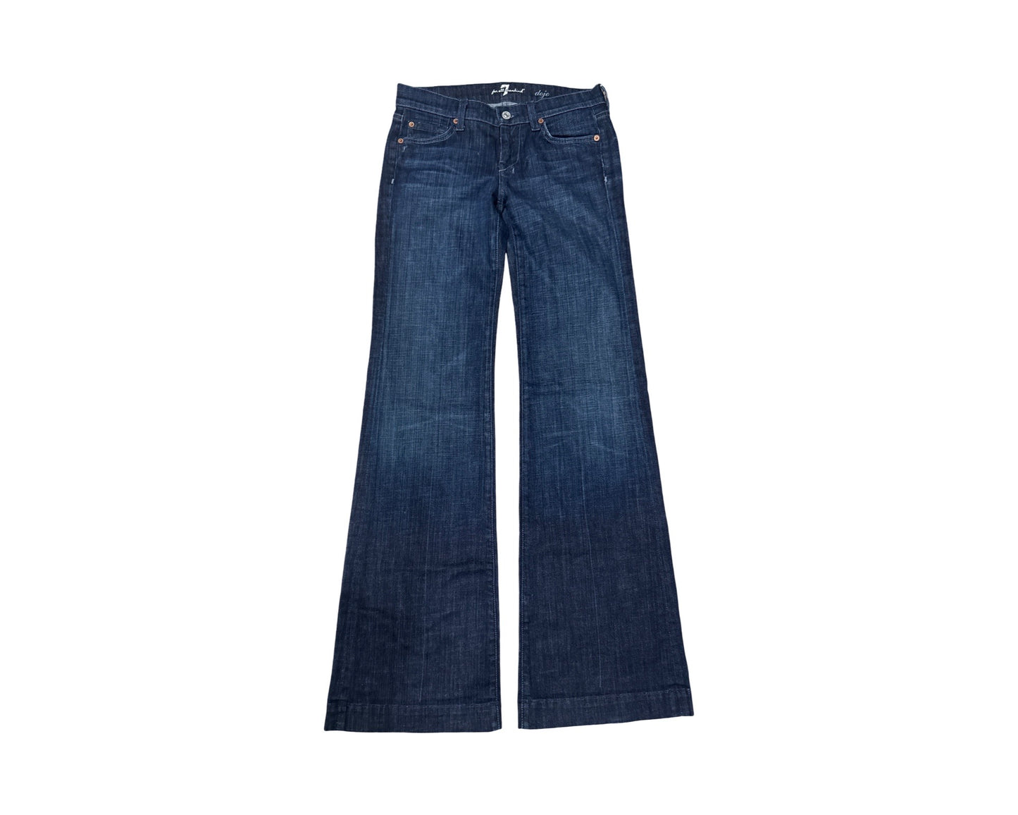 7 For All Mankind Size 26 Length 34 Dojo Rise 8"