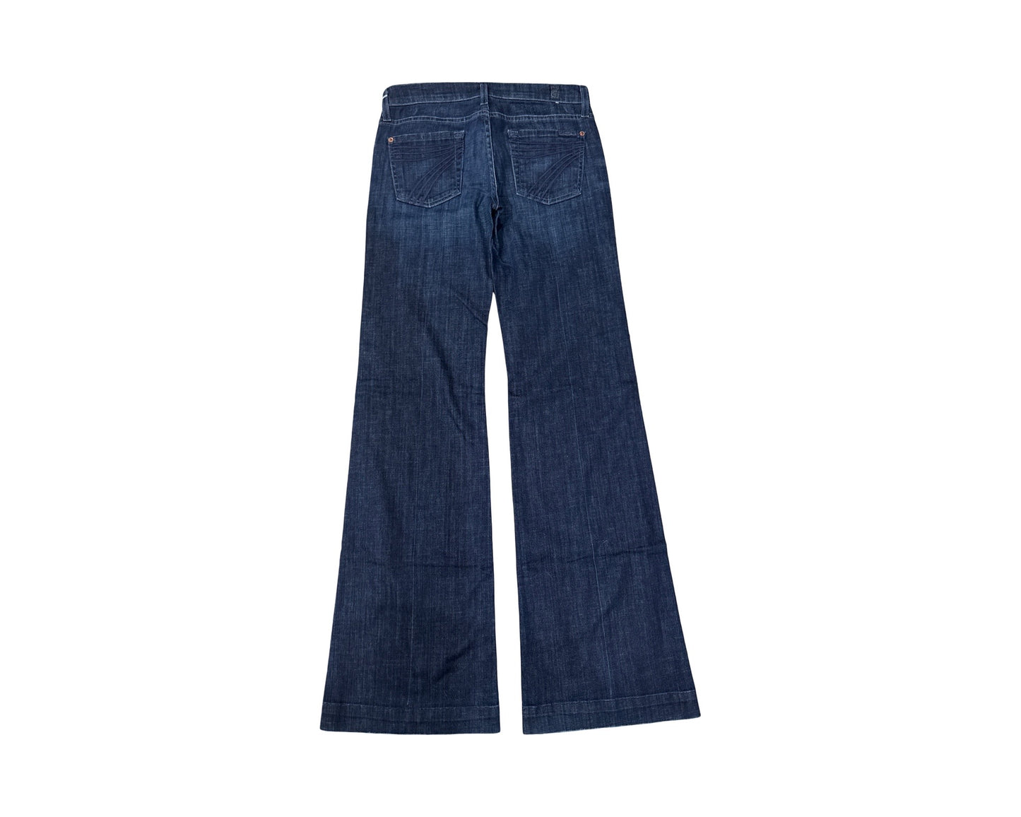 7 For All Mankind Size 26 Length 34 Dojo Rise 7.75"