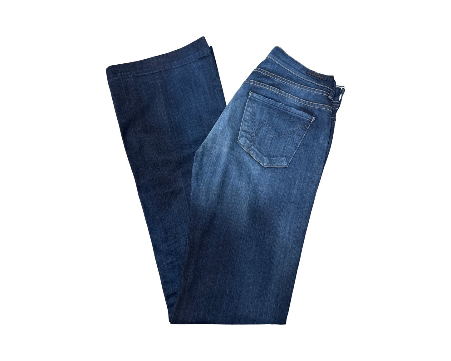 Citizens of Humanity Size 28 Length 35.5 Hutton Med Rise Wide Leg