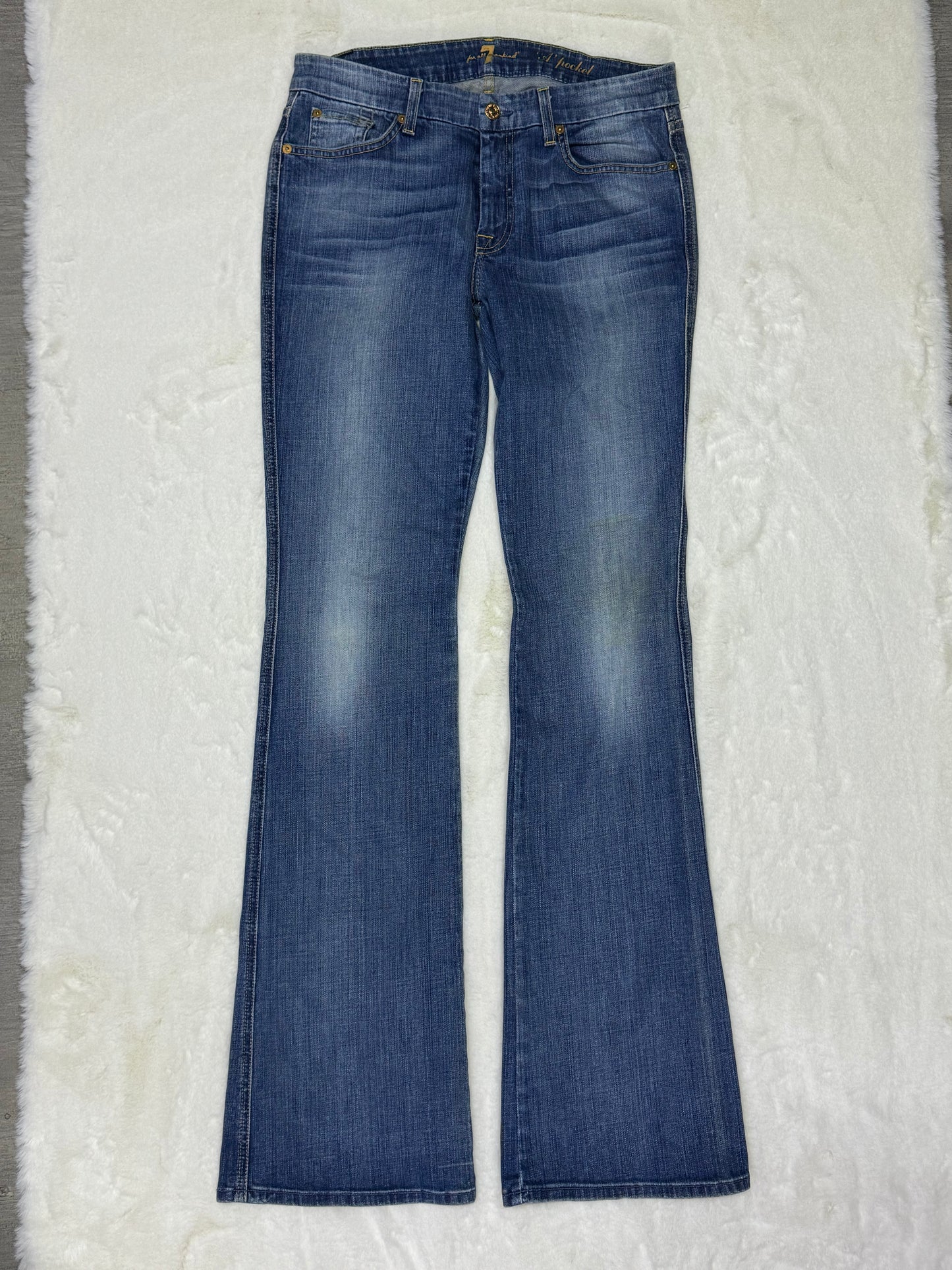 7 For All Mankind Size 31 Length 35.5" A Pocket