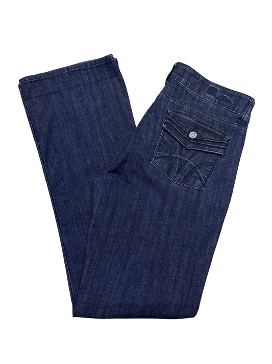 Kut From The Kloth Size 8/29 Length 32.5" Flap Pocket