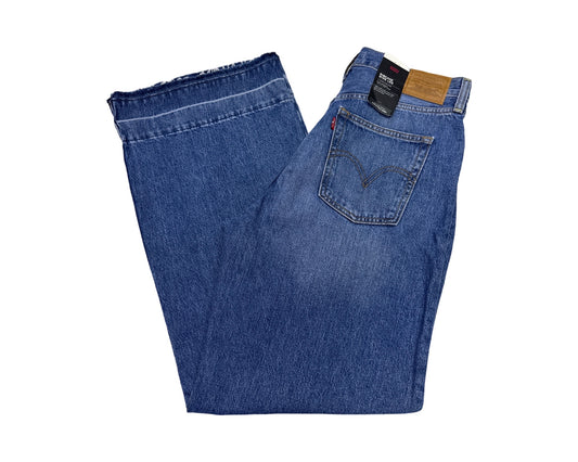 Levi's Size 30 Length 32.5" Ribcage Wide Leg