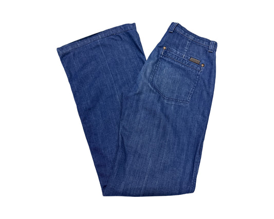 7 For All Mankind Size 27 Length 31.5" Wide Leg Trouser