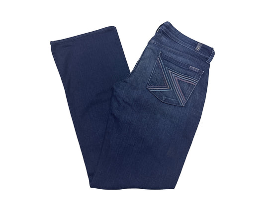7 For All Mankind Size 29 Length 31.5" Flynt Bootcut